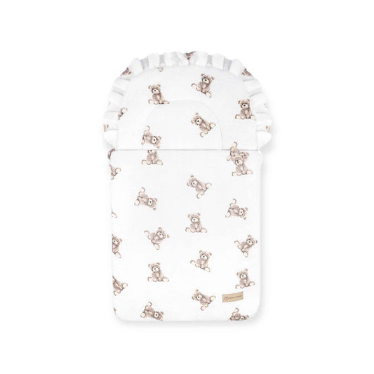 Babyschlafsack Dreamy Musselin Teddybär  – süßer Ganzjahresschlafsack