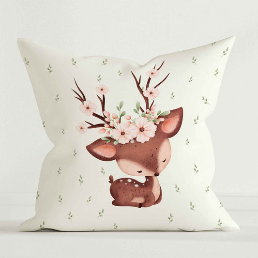 “Reh” Premium Kinder Dekokissen