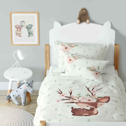 “Reh” Premium Kinderbettwäsche