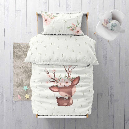 “Reh” Premium Kinderbettwäsche