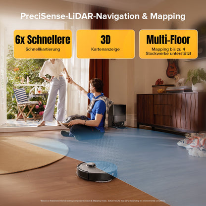 Roborock Qrevo S5V Saugroboter mit Multifunktions-Dockingstation