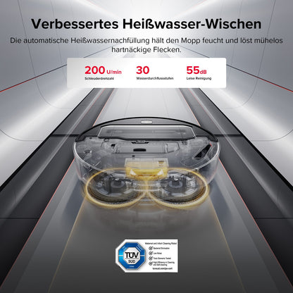 Roborock Saros Z70 Staubsaugerroboter mit mechanischem OmniGrip™ Arm