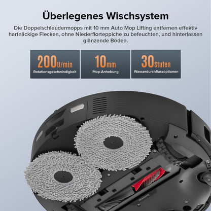 Roborock Qrevo Edge S5A Saugroboter (verbessert von Qrevo Pro) mit Multifunktions-Dockingstation 3.0