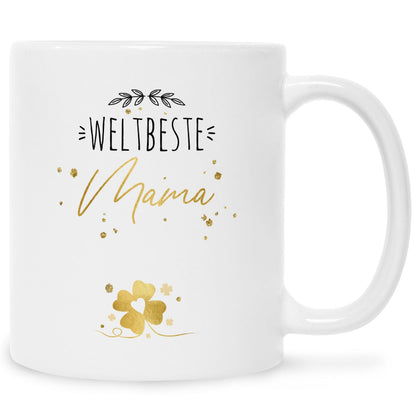 Bedruckte Tasse mit Spruch "Weltbeste"