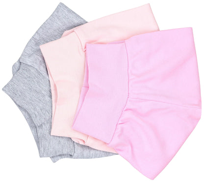 TupTam Baby Girl’s Romper suit with feet, pack of 3