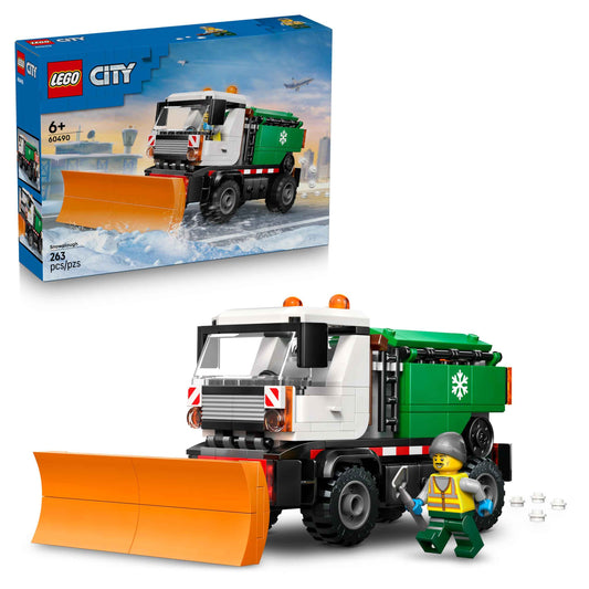 LEGO City Traktor - Spielzeug Bauernhof Fahrzeug Modellbau mit Bauern Minifigur - Geburtstagsgeschenk für Jungen ab 6 Jahren und Technikfans - 60498