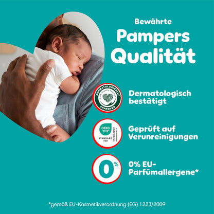 Pampers Baby-Dry Pants Größe 6, 138 Windeln, 13kg-19kg, 360° Passform hilft, Auslaufen zu verhindern