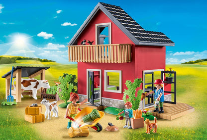 PLAYMOBIL Country 71441 Gemütliches Bauwagencafé, spielerisches Lernen mit liebevoll gestaltetem Bauwagen, detailreicher Austattung und einem Gänseteich, nachhaltiges Spielzeug für Kinder ab 4 Jahren
