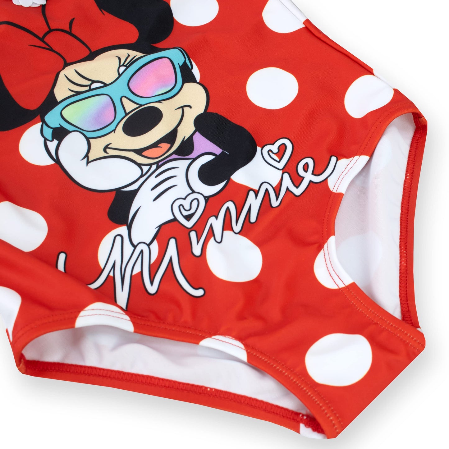 Disney Mädchen Minnie Maus Schwimmen Kostüm EIN Stück Badeanzug