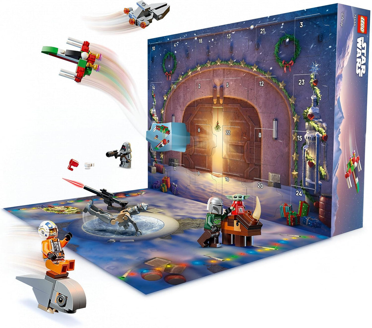 LEGO Star Wars Adventskalender 2026 75456 mit 24 Überraschungen ab 6 Jahren
