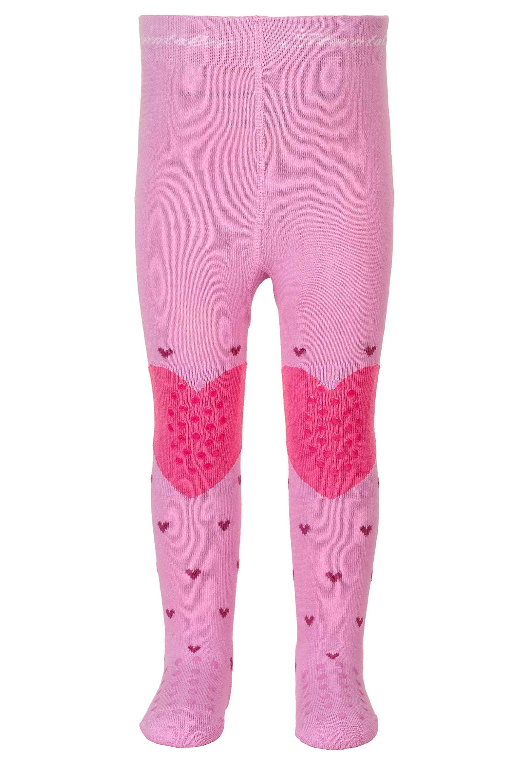Sterntaler Crawling Tights Mouse - ABS Tights for Girls - Children's Tights with Non-Slip Nubs on Knee, Instep and Sole - Crawling Tights for Crawling Adventures