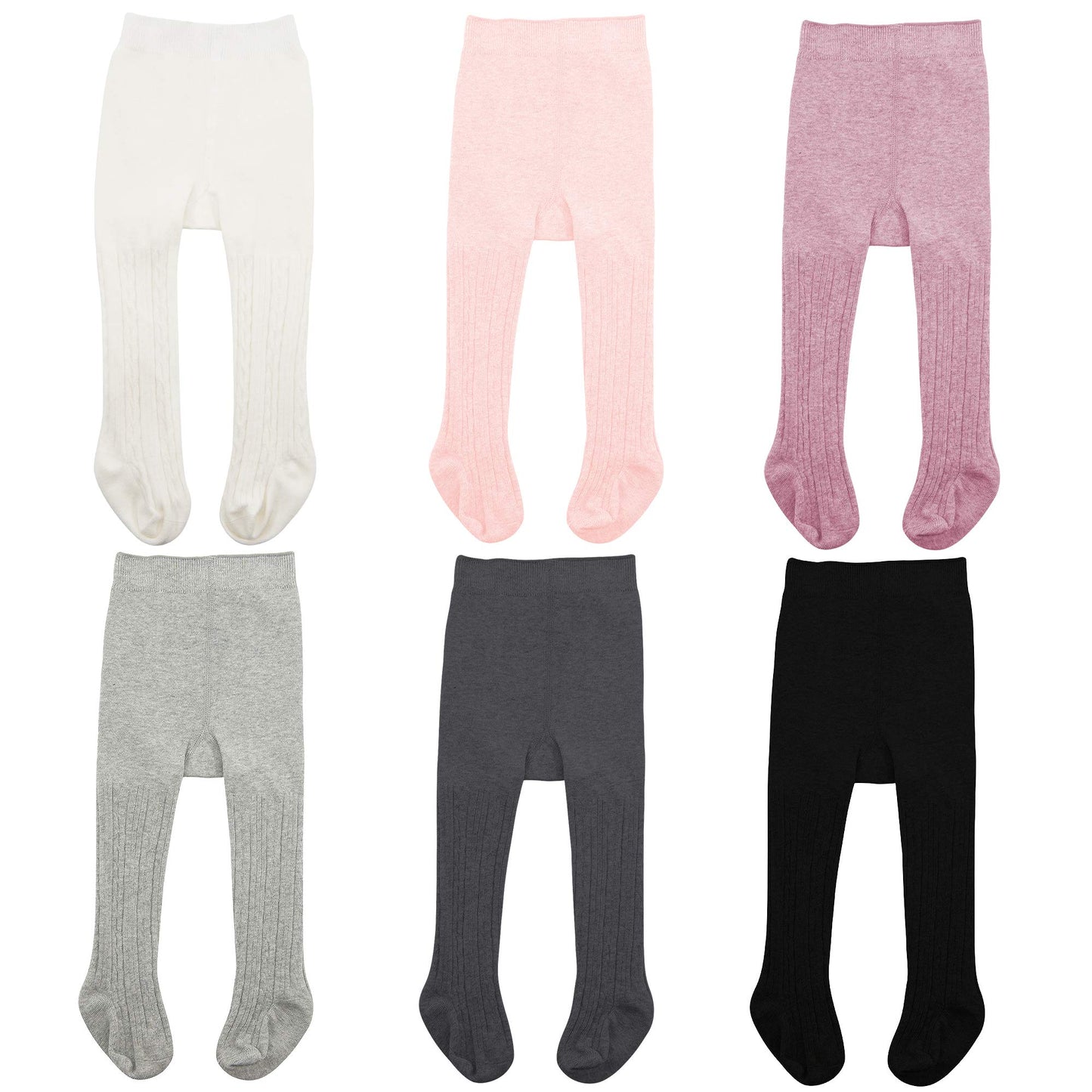 Durio Baby Tights for Girls Boys Cotton Children's Tights Children's Tights Set Warm Stockings Leggings