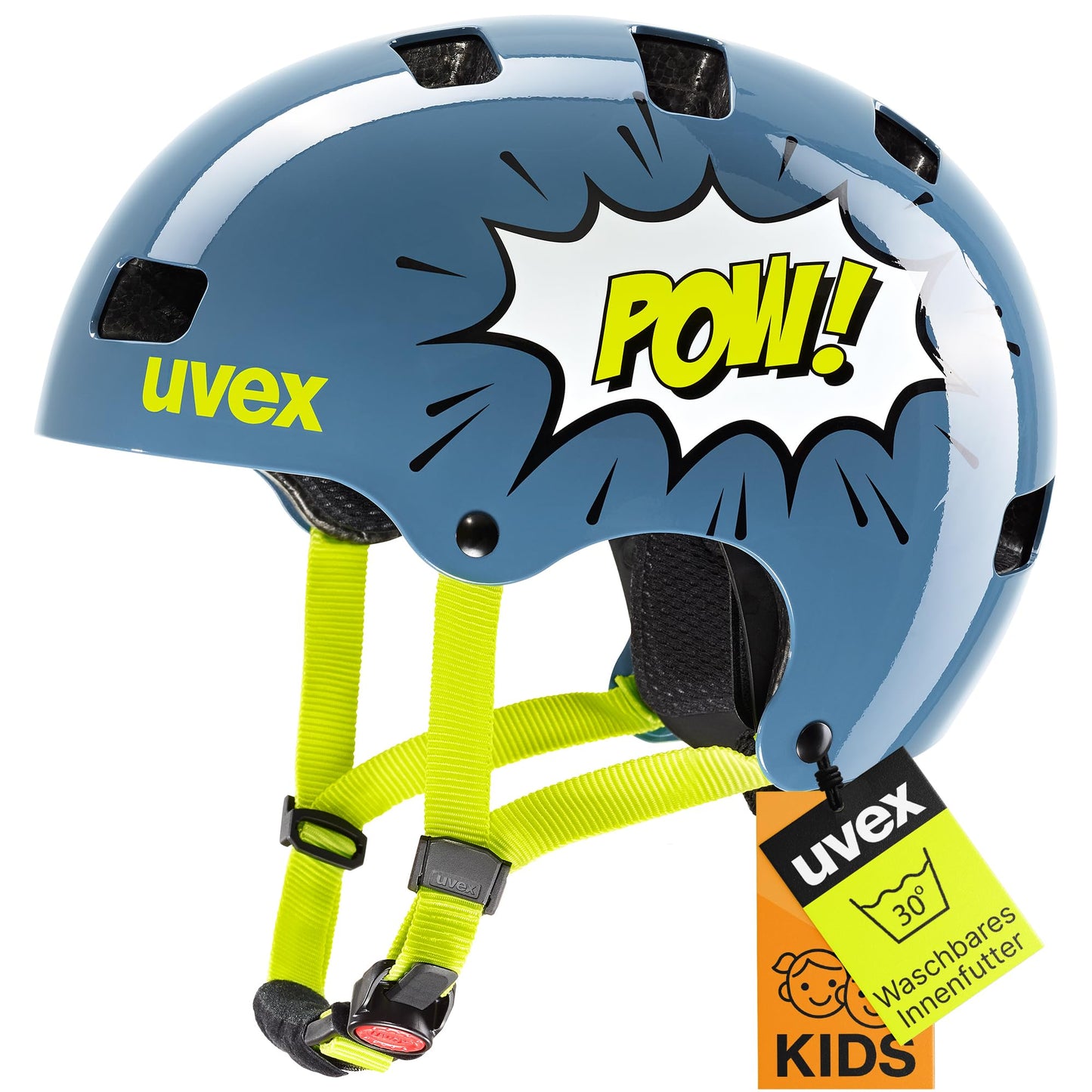 uvex Kid 3 - robust bicycle helmet for children - individual size adjustment - washable interior 