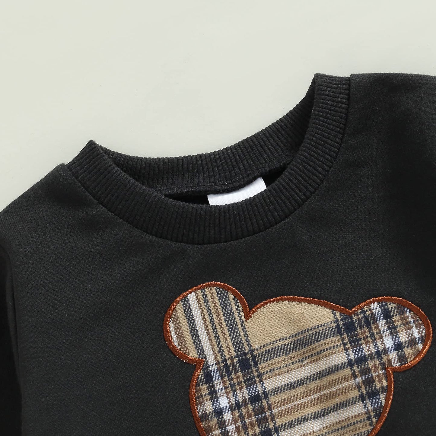 Baby Boys Girls Clothes Little Bear Sweatshirt + Trousers Two Piece Set Newborn Outfit 