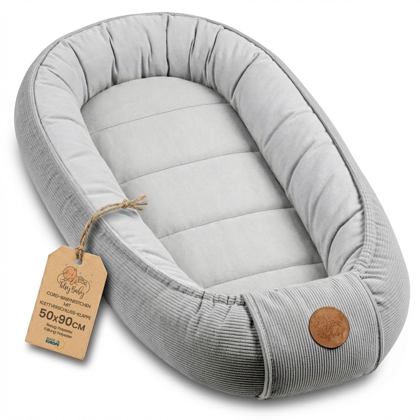 Nestchen Baby - Babynestchen Neugeborene Minky Babynest für Kinderbett Vielseitiges tragbar Nest kuschelnest zubehör für babybett warm Winter coccon Teddybären