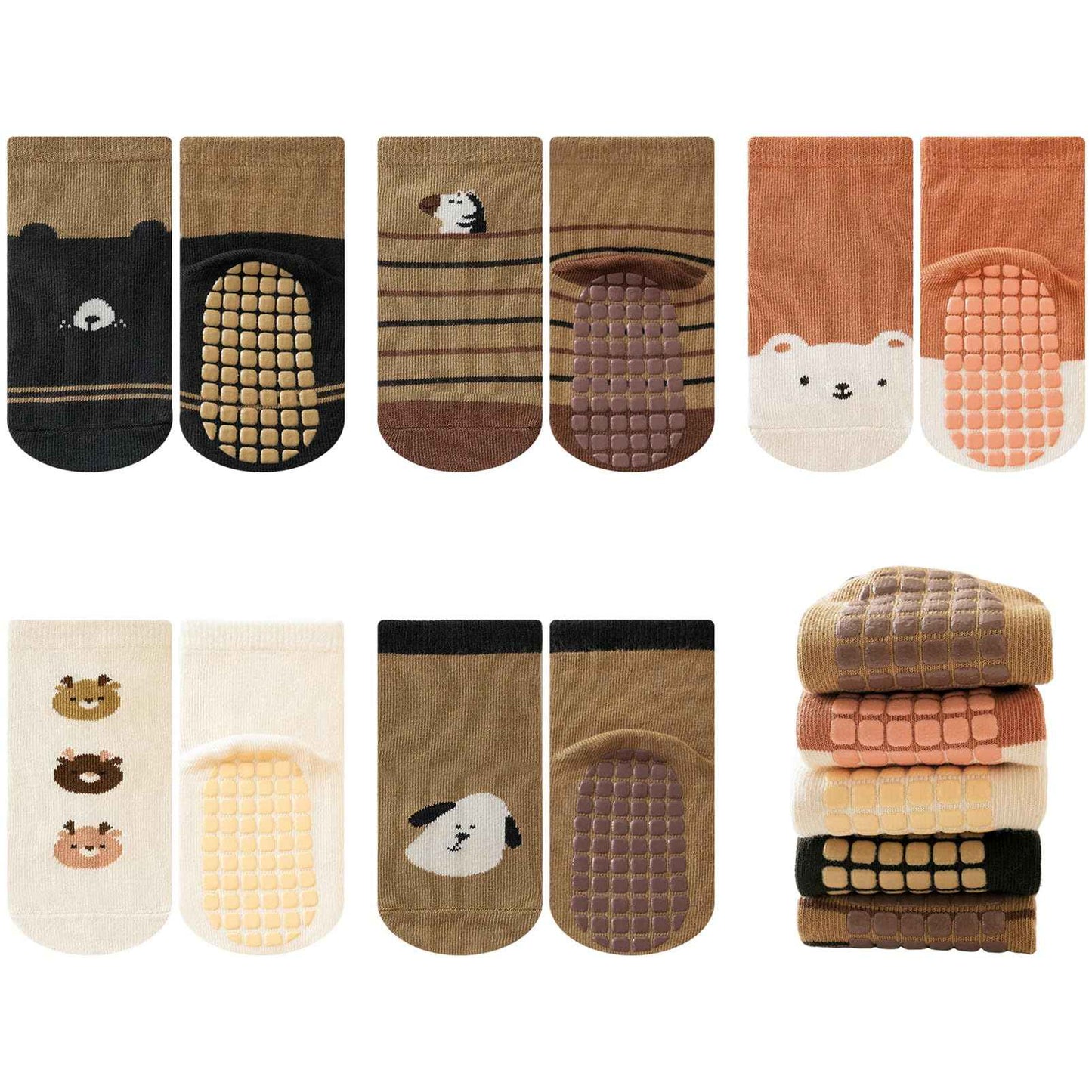 outfit spring Non-Slip Socks Baby, Non-Slip ABS Socks Children, Newborn Cotton Stopper Socks Non-Slip Socks Crawling Socks for Birth Girls Boys Gift 0-5 Years