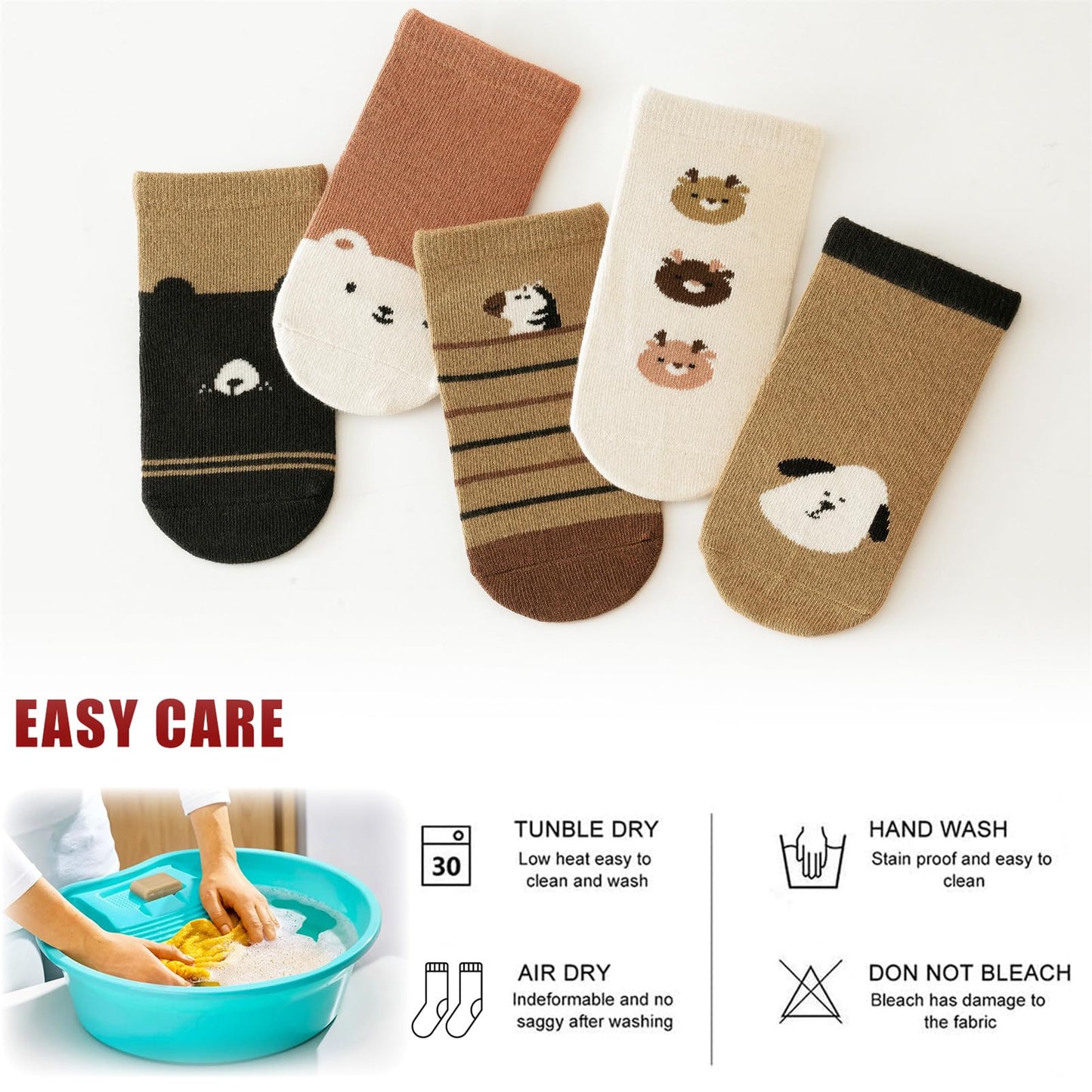 outfit spring Non-Slip Socks Baby, Non-Slip ABS Socks Children, Newborn Cotton Stopper Socks Non-Slip Socks Crawling Socks for Birth Girls Boys Gift 0-5 Years