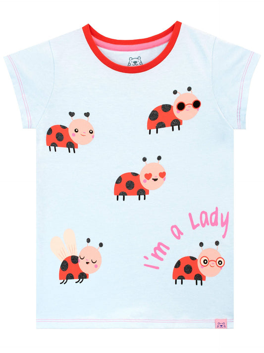 Harry Bear Mädchen Marienkäfer T-Shirt