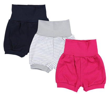 TupTam Baby Mädchen Kurze Pumphose 3er Pack
