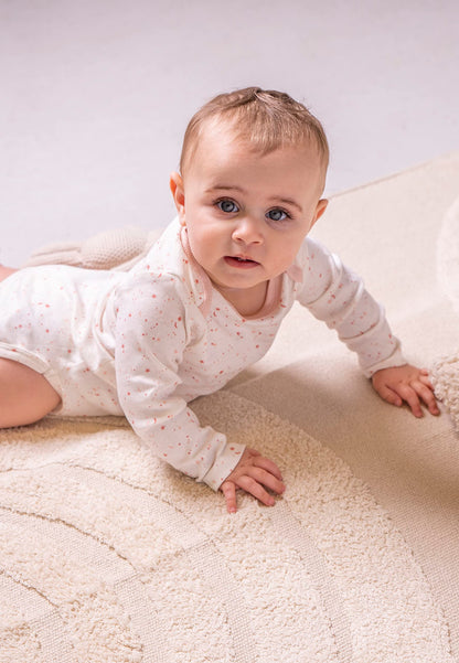Stellou & friends Baby Body, 100% Bio-Baumwoll Wickelbody 3er MultiSet, kuschelweiche und hochwertige Kinder Kleidung für Jungs und Mädchen, Langarm & Kurzarm-body, OEKO-TEX 100 Zertifiziert