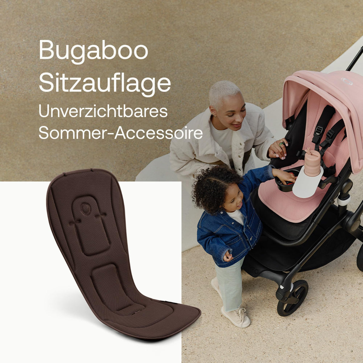 Bugaboo Duo-Komfort Sitzauflage für Vier Jahreszeiten