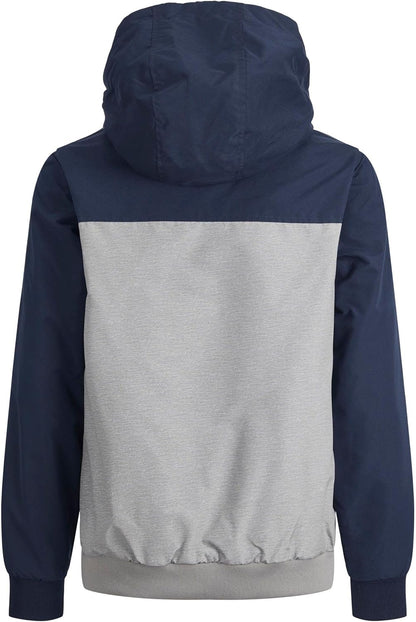 JACK &amp; JONES Jjerush Blocking Hood Bomber Sn Jr Boys Jacket 
