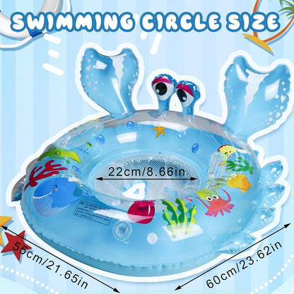 Baby Schwimmring, Baby Schwimmen Ring, Schwimmhilfe mit Schwimmsitz, Schwimmreifen für Kleinkind von 6 Monate bis 48 Monate, Schwimmlernhilfe für Mädchen und Jungs