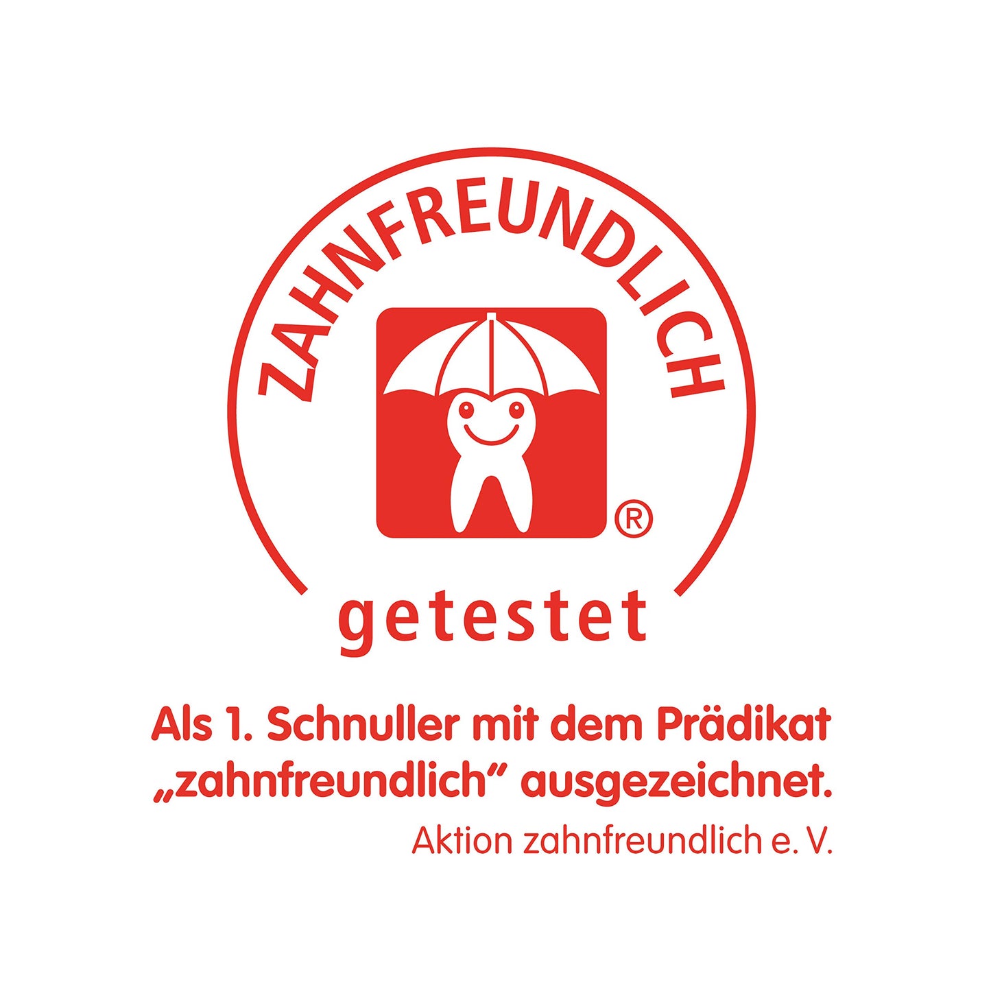 dentistar Silikon Schnuller 2er-Set – Größe 3, ab 14 Monate – Zahn- & kieferfreundlicher Nuckel mit Dental-Stufe – BPA-frei – Made in Germany - Trecker & Bagger