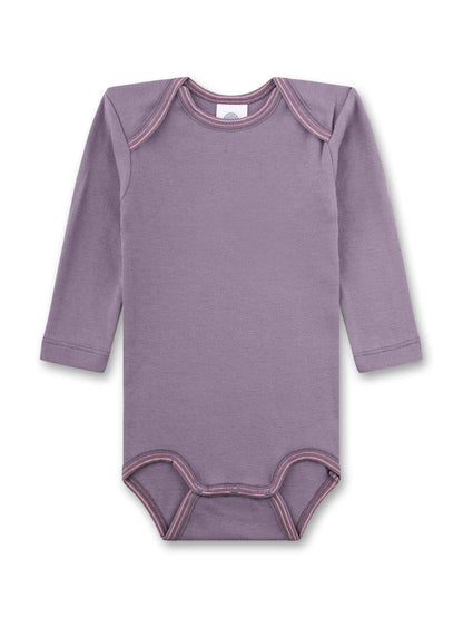 Sanetta Baby Bodysuit Long Sleeve (Double Pack) Roas & Lial Donkey | High-Quality and Sustainable Bodysuit for Girls Made of Organic Cotton
