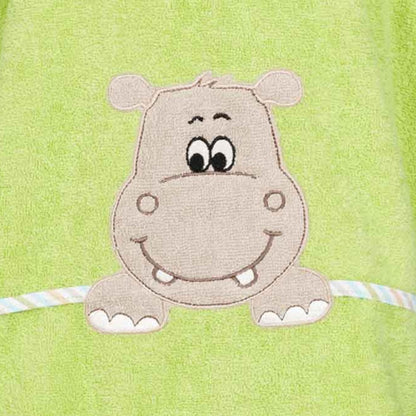 Morgenstern Bath Poncho Children's Baby Girls Boys 100% Cotton Oeko-Tex Baby Bath Towel Hooded Towel Bathrobe Terry Cloth