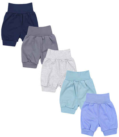 TupTam Unisex Baby Pumphose Sommershorts Baumwolle 5er Pack