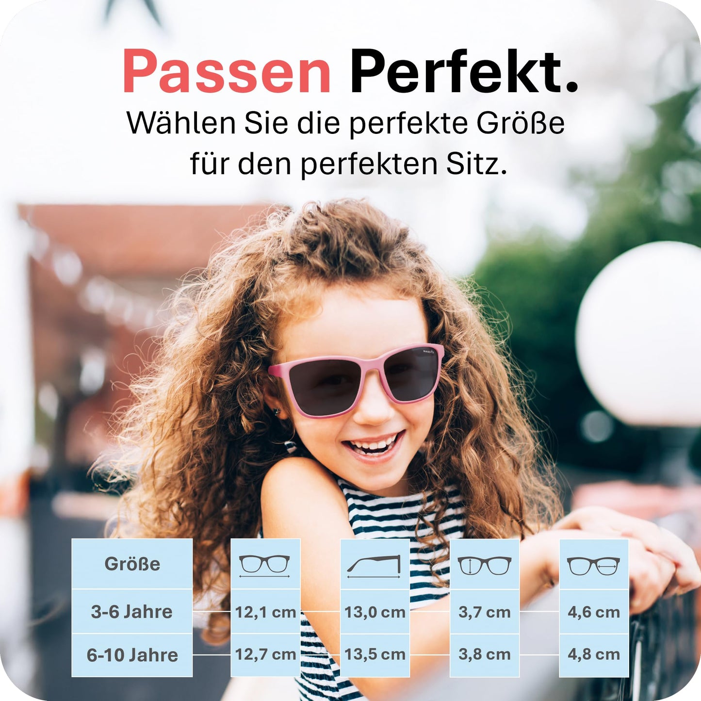 Mausito Sonnenbrille Kinder 3-6 Jahre & 6-10 Jahre | VERGLEICHSSIEGER Kindersonnenbrille 100% UV-Schutz | FLEXIBLE Bügel | Schadstofffreie Kindersonnenbrillen