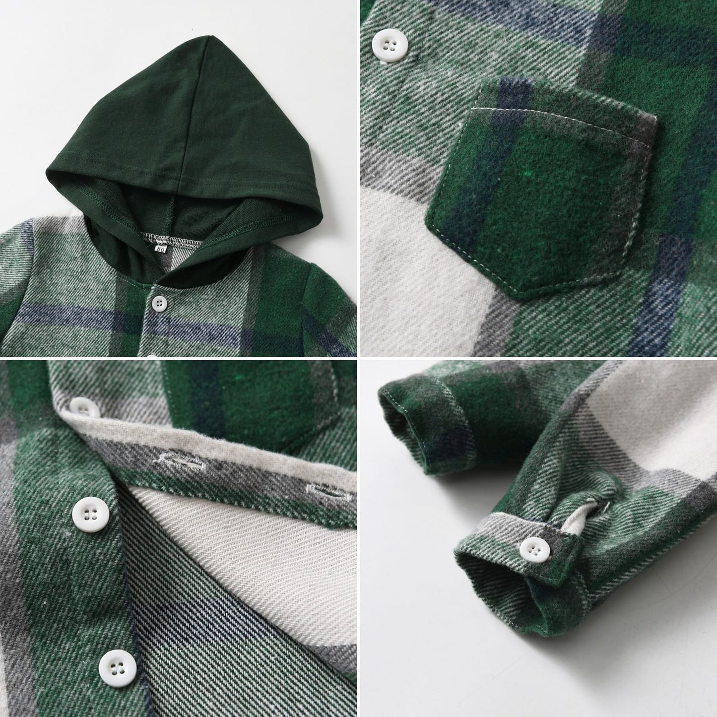 Kleinkind Baby Jungen Kleidung Outfit 2 Stück Baumwolle Plaid Junge Hoodies Shirt Tops Hosen Set Kleine Jungen Anzug Kinder Trainingsanzug Frühling Herbst Kleidung Set