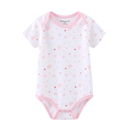 Kiddiezoom Unisex Babyhose für Mädchen Jungen Baby Jogginghose, 4er-Pack