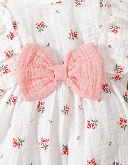 Neugeborenes Baby Mädchen Kleidung Langarm Rüschen Overall Bowknot Strampler Infant Mädchen Herbst Winter Outfits