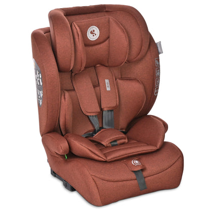 Lorelli Auto Kindersitz Rio mit Isofix, i-Size 76-150 cm, Mitwachsender Autositz für Kinder, Babysitz, Autokindersitz, Verstellbare Kopfstütze, 5-Punkt-Sicherheitsgurt, Ginger - Meloni2