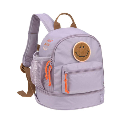 LÄSSIG Children's Backpack Nursery Bag with Chest Strap 6.5 L from 3 Years, Adventure Tractor, Kids Backpack