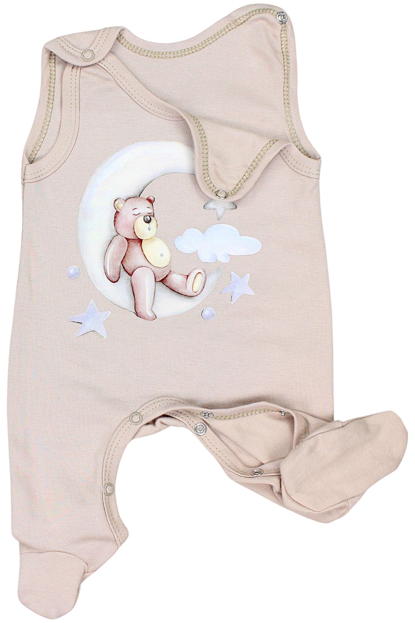 TupTam Baby Unisex Strampler Set mit bedrucktem Spruch, 2er-Pack
