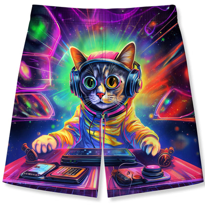 Fanient Badehose für Jungen lustige 3D Gedruckt Grafik Schnelltrocknend Beachwear Sport Laufen Badebekleidung Boardshorts