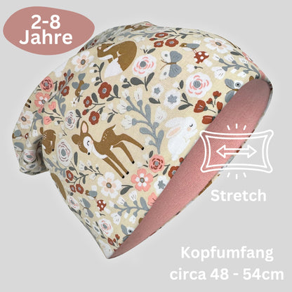 Heckbo 360° Reflector Children's Hat & Loop Scarf Set, Many Designs, 2–8 Years, 95% Cotton, Soft & Easy-Care Stretch Material, for Boys, Girls, Beanie for Spring, Summer, Autumn, Winter