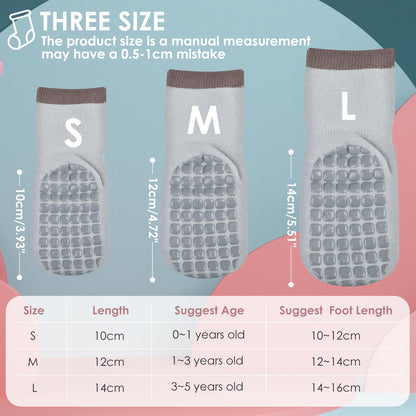 Simpeak Baby Socks, ABS Socks, Non-Slip Baby Socks, Non-Slip Baby Socks, Boys and Girls, Stopper Socks, Baby 0-36 Months