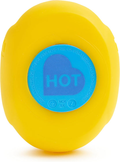 Munchkin White Hot Safety Rubber Bath Duck Toy for Babies or Toddlers | Marker Turns White To Reveal The Word Hot When Bath is Too Hot | Baby Essentials | Baby Bath | Bath Toys | 1 Pack