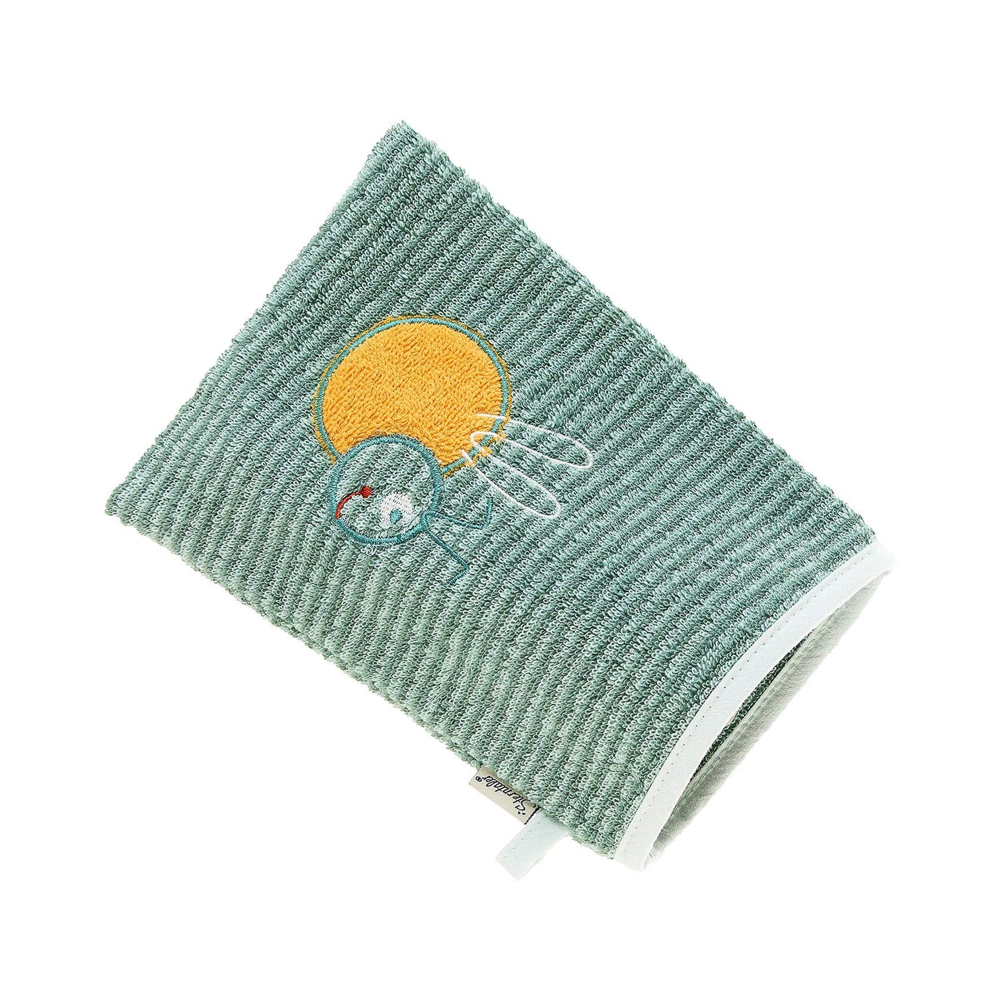 Sterntaler Waschhandschuh Esel Emmi, Größe: 21 x 15 cm, Mittelblau 7202070