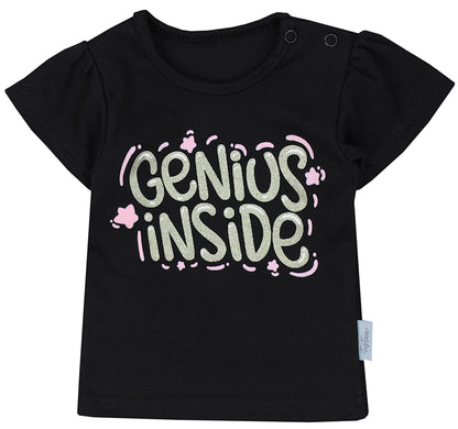 TupTam Baby Mädchen Kurzarm T-Shirt Gemustert Bunt 5er Set