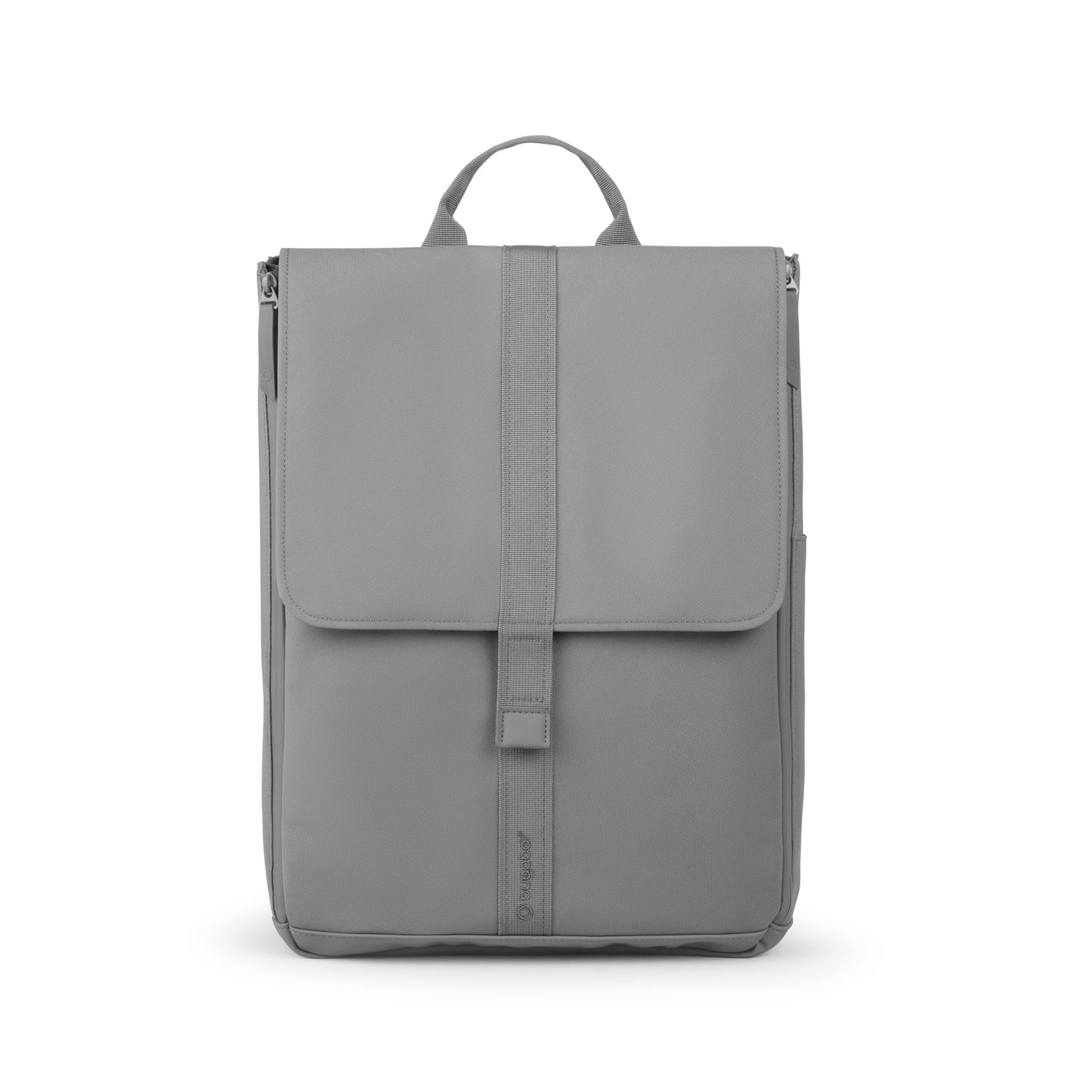 Bugaboo Wickelrucksack, Wasserabweisende Tasche aus nachhaltigem Material, Einfach zu reinigen, mit Wickelunterlage und isolierter Halterung für Flaschen, Midnight Black