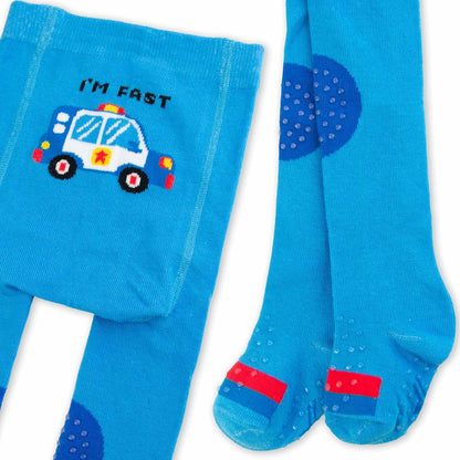 CiuchCiuch Crawling Tights 3 Pack - Three Pieces - Triple ABS - Non-Slip Material - For Children - Babies - Girls - Boys - 75% Cotton, 22% Polyester, 3% Elastane
