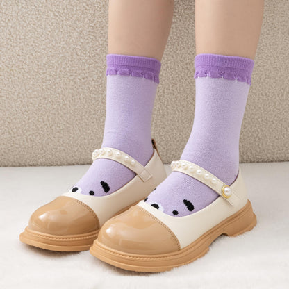 Cirorld Socken Kinder Mädchen Lustige Einhorn Meerjungfrau Tiergesicht Socken Süße Bunte Kindersocken Baumwolle Socken, 2-14 Jahre 6 Paare