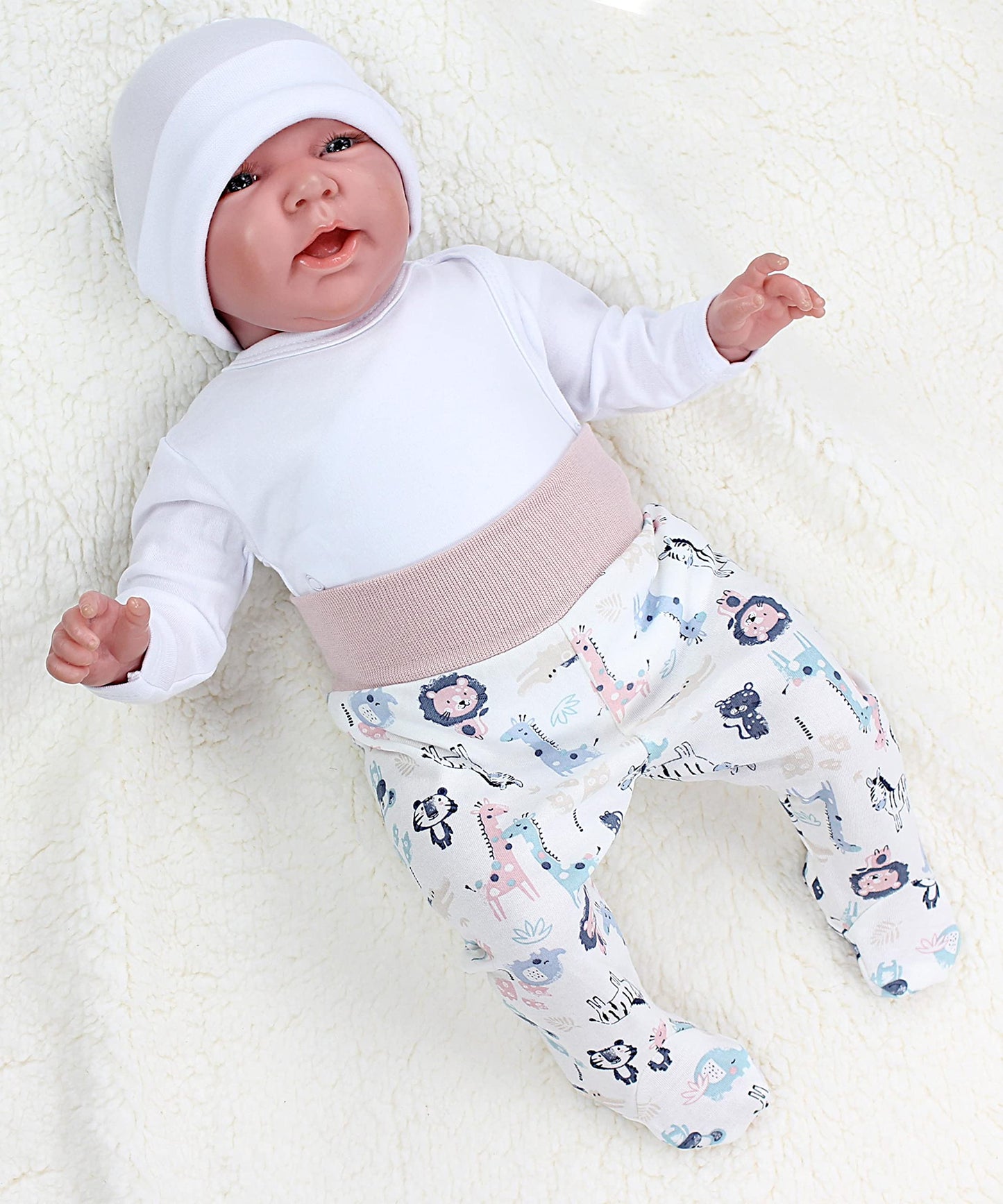 TupTam Baby Body Langarm – Wickelbody Langarm für Jungen & Mädchen, 5er Pack, 100% Baumwolle, OEKO-TEX