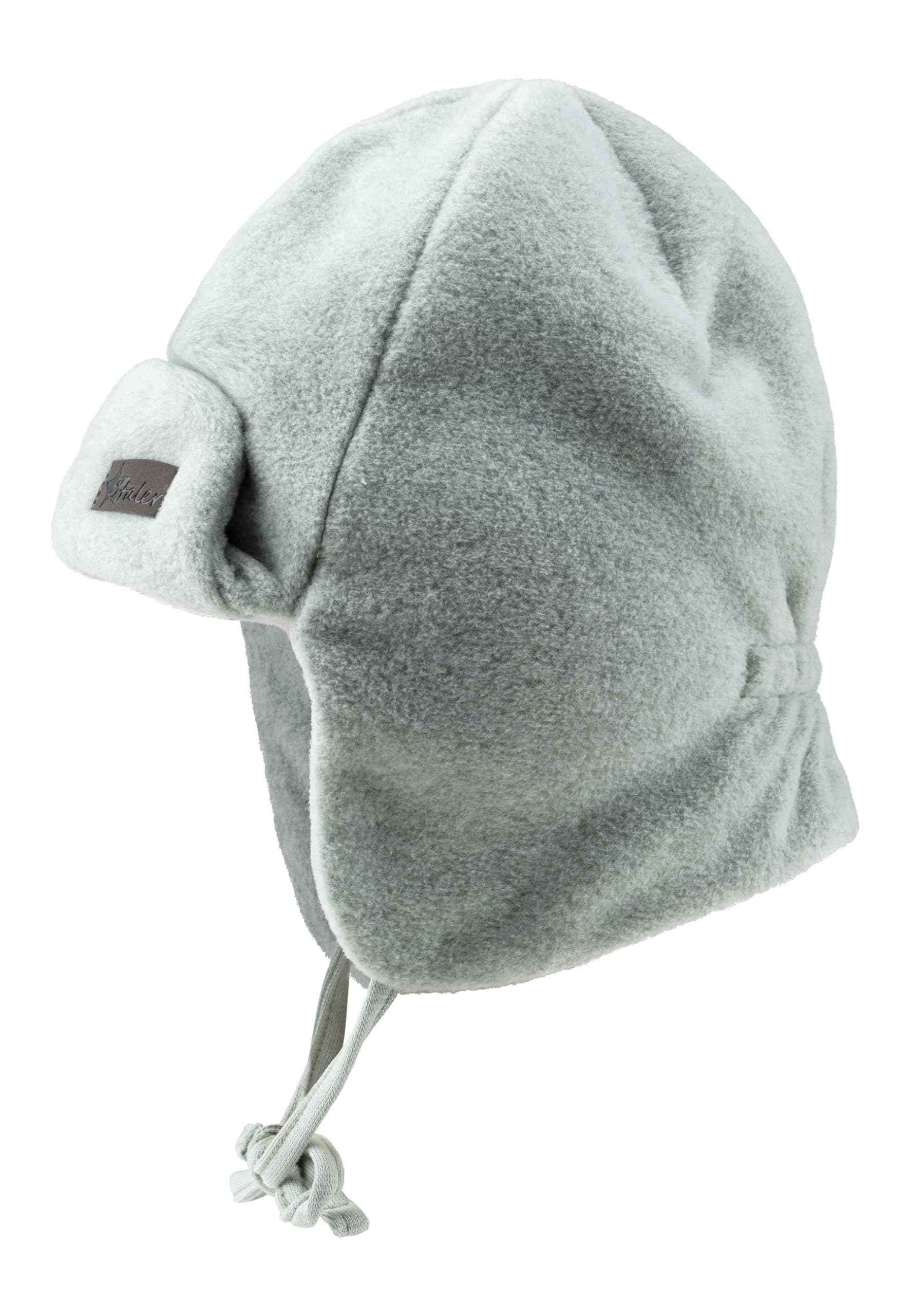 Sterntaler Aviator Hat with Ribbed Pattern - Subtle Striped