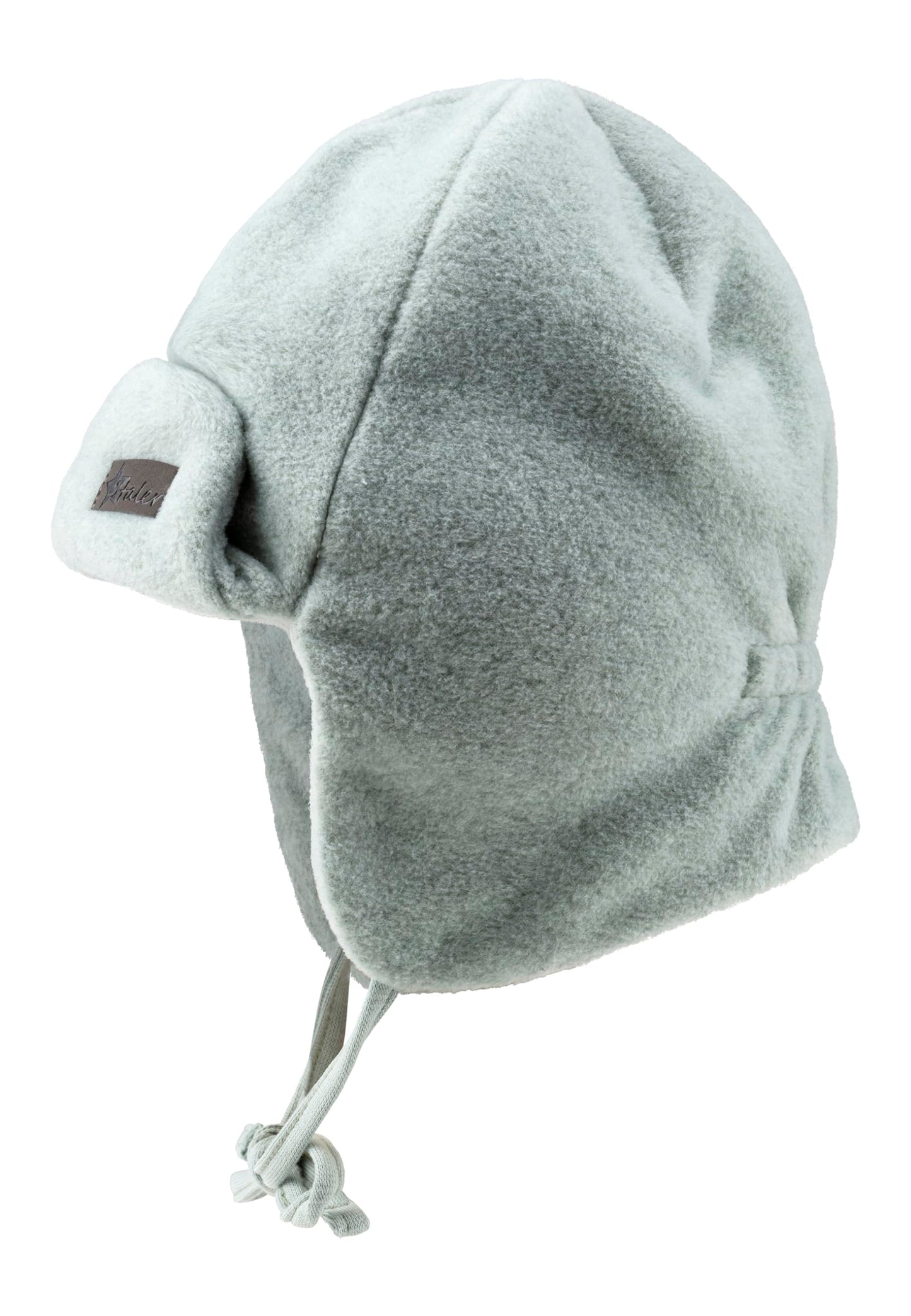 Sterntaler Aviator Hat with Ribbed Pattern - Subtle Striped 